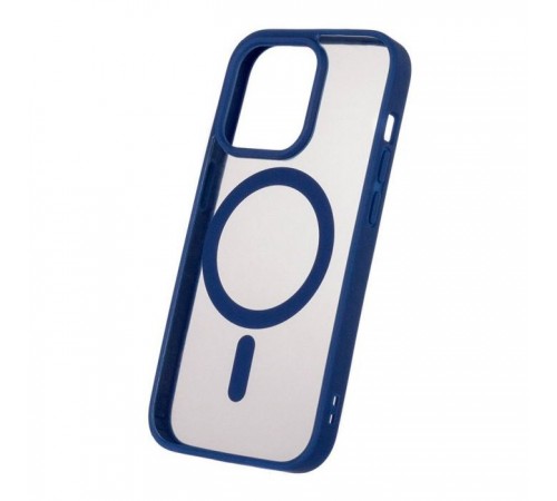Чехол для мобильного телефона ColorWay Smart Matte Apple iPhone 14 Pro MagSafe blue (CW-CSMMSAI14P-BU) Чехол для мобильного телефона ColorWay Smart Matte Apple iPhone 14 Pro MagSafe blue (CW-CSMMSAI14P-BU)