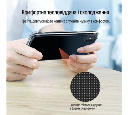 Чохол до мобільного телефона ColorWay TPU AntiShock Xiaomi 13 Lite Clear (CW-CTASX13L) Чохол до мобільного телефона ColorWay TPU AntiShock Xiaomi 13 Lite Clear (CW-CTASX13L)