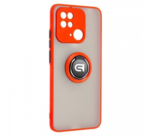 Чохол до мобільного телефона Armorstandart Frosted Matte Ring Xiaomi Redmi 10C Red (ARM68369) Чохол до мобільного телефона Armorstandart Frosted Matte Ring Xiaomi Redmi 10C Red (ARM68369)