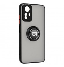Чохол до мобільного телефона Armorstandart Frosted Matte Ring Xiaomi Redmi Note 12s 4G Black (ARM68898)