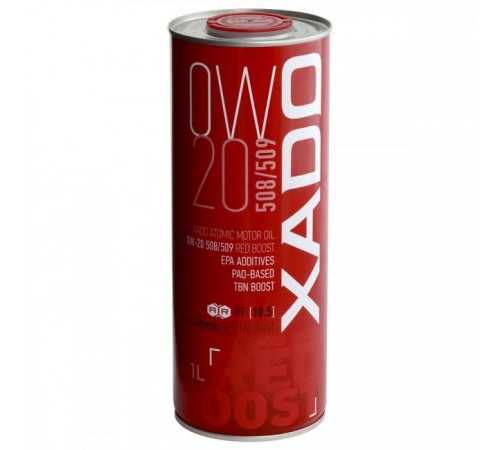 Моторна олива Xado 0W-20 508/509 Red Boost, 1 л (ХА 25194) Моторна олива Xado 0W-20 508/509 Red Boost, 1 л (ХА 25194)
