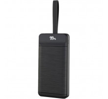 Батарея універсальна XO 40000mAh, PD\/18W, QC3.0\/22.5W, flashlight, Input(Micro,Type-C,Lightning), Output(3*USB,Type-C) (XO-PR157 \/ 29213)