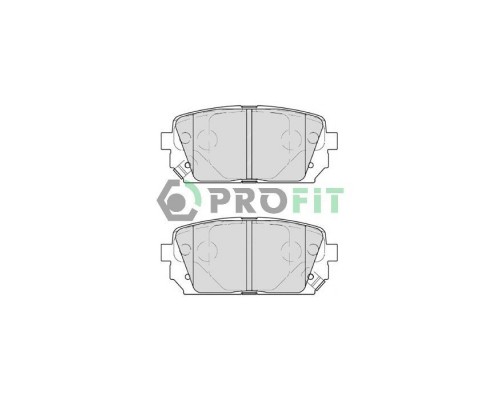 Гальмівні колодки Profit 5000-4193 Гальмівні колодки Profit 5000-4193