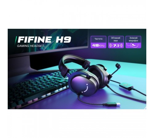 Наушники Fifine H9 Black (H9) Наушники Fifine H9 Black (H9)