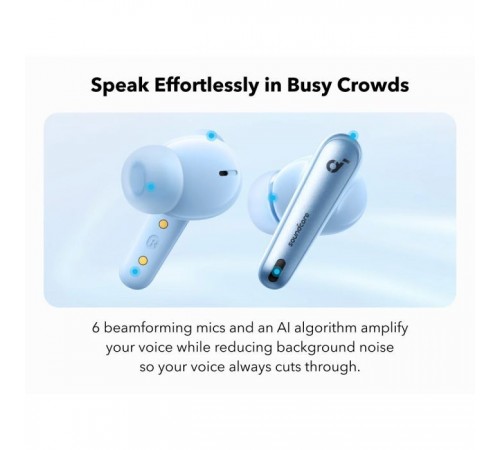 Наушники Anker SoundCore Liberty 4 NC Light Blue (A3947G61) Наушники Anker SoundCore Liberty 4 NC Light Blue (A3947G61)