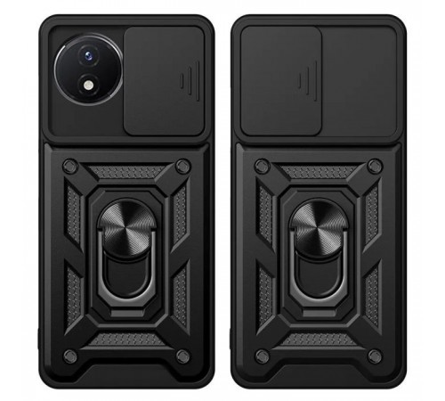Чохол до мобільного телефона BeCover Military Vivo Y02/Y02A Black (710026)