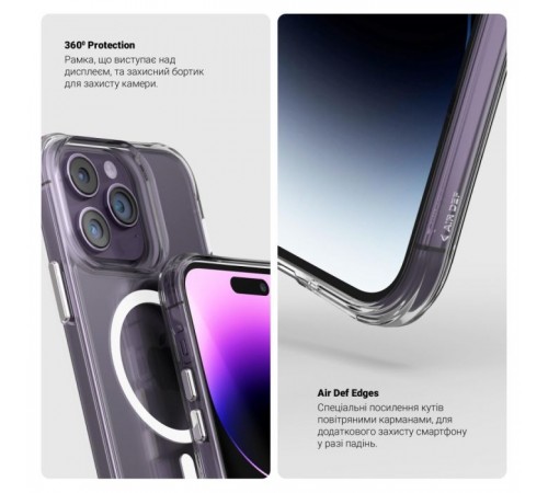 Чохол до мобільного телефона Armorstandart Clear Magsafe Apple iPhone 15 Pro Max Tansparent (ARM71052)