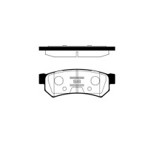 Тормозные колодки HI-Q SP1257