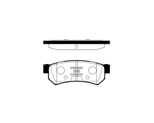Тормозные колодки HI-Q SP1257 Тормозные колодки HI-Q SP1257
