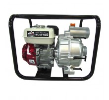 Мотопомпа Vulkan рукав 75мм, 58м3/час, дв. Honda GX200, подъем 26м, грязная вода, SCWT80H (81696)