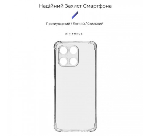 Чохол до мобільного телефона Armorstandart Air Force Honor X6a Transparent (ARM71057) Чохол до мобільного телефона Armorstandart Air Force Honor X6a Transparent (ARM71057)