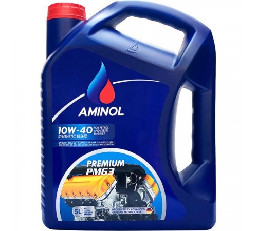 Моторна олива Aminol Premium PMG3 10W40 5л (AM148713) Моторна олива Aminol Premium PMG3 10W40 5л (AM148713)