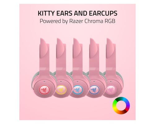 Наушники Razer Kraken Kitty V2 Bluetooth Quartz (RZ04-04860100-R3M1) Наушники Razer Kraken Kitty V2 Bluetooth Quartz (RZ04-04860100-R3M1)