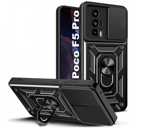 Чохол до мобільного телефона BeCover Military Poco F5 Pro Black (709997) Чохол до мобільного телефона BeCover Military Poco F5 Pro Black (709997)