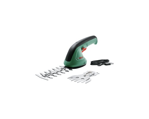 Кущоріз Bosch Bosch EasyShear, 3.6В, 1х1.5Аг, лезо 12см, крок різу 8мм (0.600.833.303) Кущоріз Bosch Bosch EasyShear, 3.6В, 1х1.5Аг, лезо 12см, крок різу 8мм (0.600.833.303)