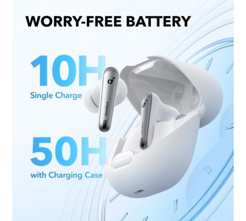 Наушники Anker SoundCore Liberty 4 NC Clear White (A3947G21) Наушники Anker SoundCore Liberty 4 NC Clear White (A3947G21)