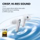 Наушники Anker SoundCore Liberty 4 NC Clear White (A3947G21)