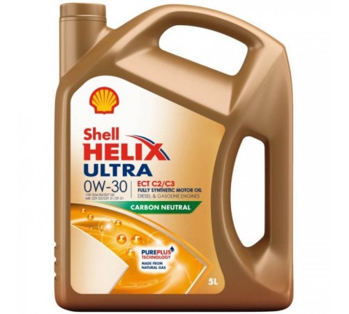 Моторна олива Shell Helix Ultra ECT C2/C3 0W-30, 5л (73989) Моторна олива Shell Helix Ultra ECT C2/C3 0W-30, 5л (73989)