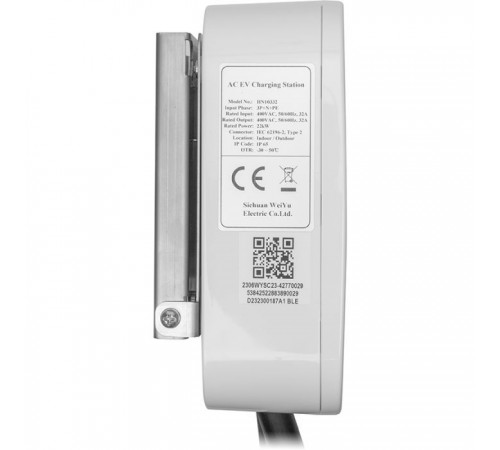 Зарядна станція для електромобілів HiSmart Type 2, 22kW, 32A (EV200719) Зарядна станція для електромобілів HiSmart Type 2, 22kW, 32A (EV200719)