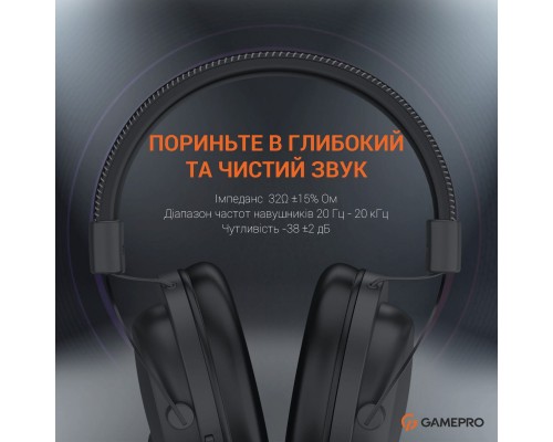Навушники GamePro HS1050 Black (HS1050)