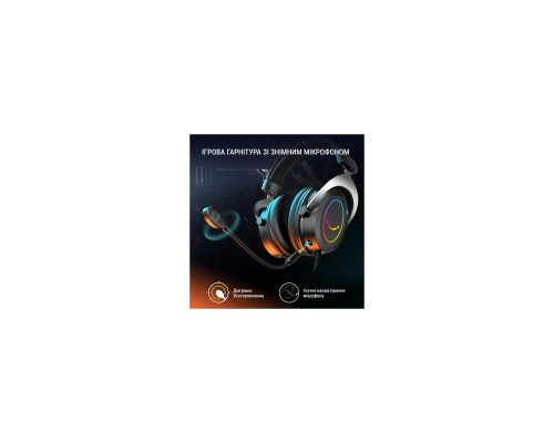 Навушники Fifine H3 RGB Black (H3) Навушники Fifine H3 RGB Black (H3)