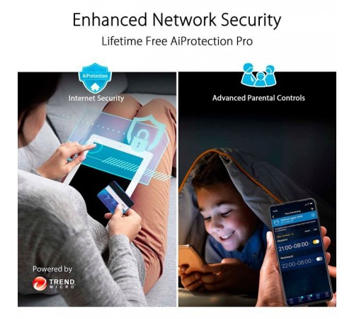 Маршрутизатор ASUS RT-AX5400 (90IG0860-MO3B00) Маршрутизатор ASUS RT-AX5400 (90IG0860-MO3B00)
