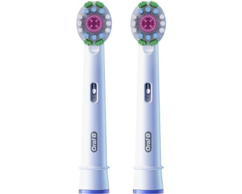 Насадка для зубної щітки Oral-B Pro 3D White, 2 шт (8006540847183) Насадка для зубної щітки Oral-B Pro 3D White, 2 шт (8006540847183)