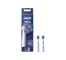 Насадка для зубної щітки Oral-B Pro 3D White, 2 шт (8006540847183)