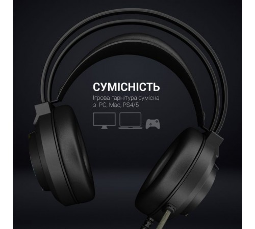 Наушники GamePro HS565 Nitro Black (HS565) Наушники GamePro HS565 Nitro Black (HS565)