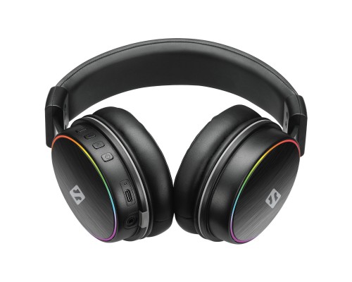 Навушники Sandberg HeroBlaster Bluetooth Led Headset Black (126-42) Навушники Sandberg HeroBlaster Bluetooth Led Headset Black (126-42)
