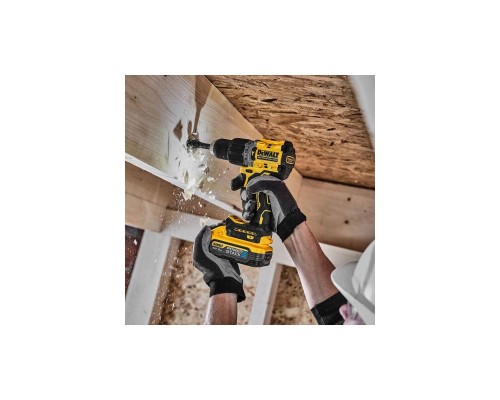 Шуруповерт DeWALT XR Li-Ion PowerStack 18 В, 2x5Ah, 90 Нм, 0-650/0-2000 об/мин, TSTAK (DCD805H2T)
