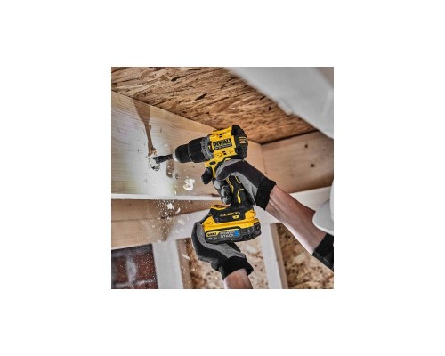Шуруповерт DeWALT XR Li-Ion PowerStack 18 В, 2x5Ah, 90 Нм, 0-650/0-2000 об/мин, TSTAK (DCD805H2T)