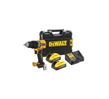 Шуруповерт DeWALT XR Li-Ion PowerStack 18 В, 2x5Ah, 90 Нм, 0-650/0-2000 об/мин, TSTAK (DCD805H2T)