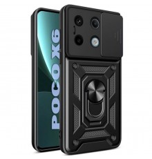 Чохол до мобільного телефона BeCover Military Poco X6 Black (711006)