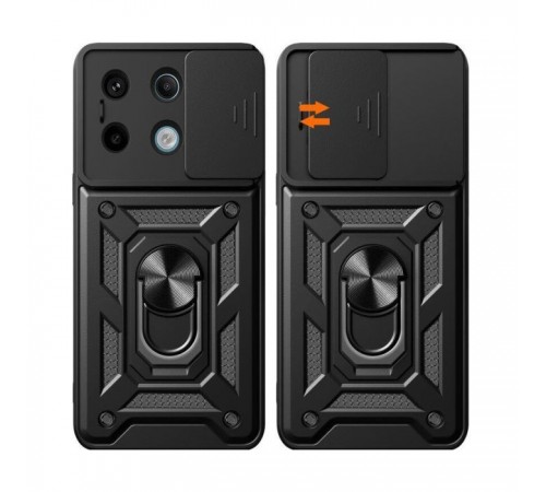 Чохол до мобільного телефона BeCover Military Poco X6 Black (711006) Чохол до мобільного телефона BeCover Military Poco X6 Black (711006)