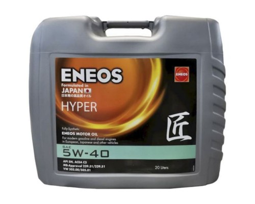 Моторна олива ENEOS HYPER 5W-40 20л (EU0031201N) Моторна олива ENEOS HYPER 5W-40 20л (EU0031201N)