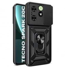 Чохол до мобільного телефона BeCover Military Tecno Spark 20C (BG7n) Black (710685)