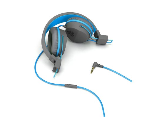 Навушники Jlab JBuddies Studio Kids Wired Graphite/Blue (IEUHJKSTUDIORGRYBLU6) Навушники Jlab JBuddies Studio Kids Wired Graphite/Blue (IEUHJKSTUDIORGRYBLU6)