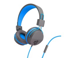 Наушники Jlab JBuddies Studio Kids Wired Graphite/Blue (IEUHJKSTUDIORGRYBLU6)