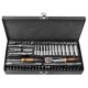 Набор инструментов Neo Tools 63шт, 1/4", CrV, металлический кейс (10-008)