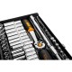 Набор инструментов Neo Tools 63шт, 1/4", CrV, металлический кейс (10-008)