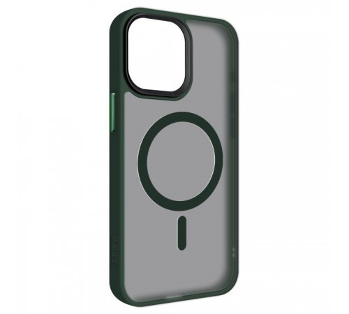 Чохол до мобільного телефона Armorstandart Uniq Magsafe Apple iPhone 15 Pro Max Dark Green (ARM75321) Чохол до мобільного телефона Armorstandart Uniq Magsafe Apple iPhone 15 Pro Max Dark Green (ARM75321)