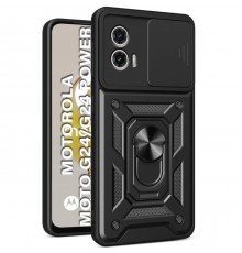 Чохол до мобільного телефона BeCover Military Motorola Moto G24/G24 Power Black (710722)