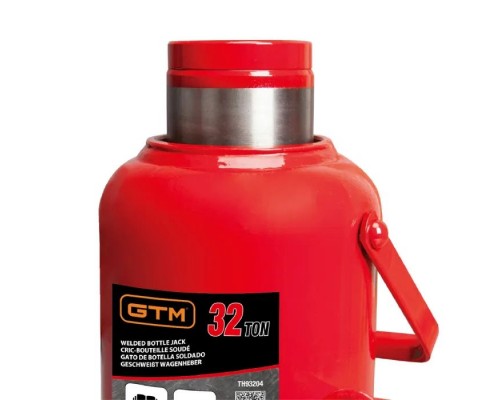 Домкрат GTM гидравлический бутылочный 32т (260-420мм) (TH93204) Домкрат GTM гидравлический бутылочный 32т (260-420мм) (TH93204)