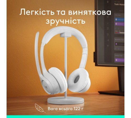Навушники Logitech Zone 300 Bluetooth Off-White (981-001417) Навушники Logitech Zone 300 Bluetooth Off-White (981-001417)