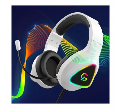 Наушники GamePro HS615 RGB White (HS615) Наушники GamePro HS615 RGB White (HS615)