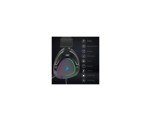 Навушники GamePro HS783 RGB Black (HS783)