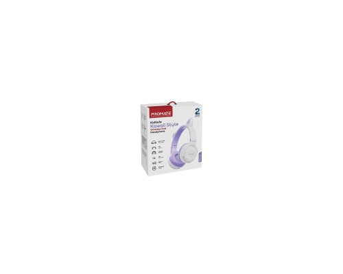 Наушники Promate Panda Lilac (panda.lilac)