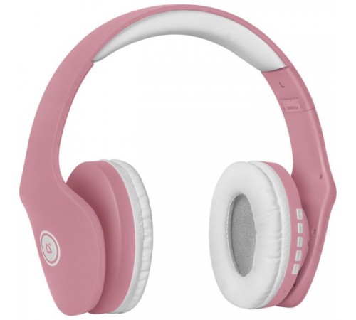 Наушники Defender FreeMotion B525 Bluetooth Pink-White (63528) Наушники Defender FreeMotion B525 Bluetooth Pink-White (63528)