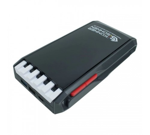 Пуско зарядний пристрій Konner&Sohnen портативний KS JS-1400, 18000mAh, струм 700А/пік 1400А, 0.95кг (KSJS-1400) Пуско зарядний пристрій Konner&Sohnen портативний KS JS-1400, 18000mAh, струм 700А/пік 1400А, 0.95кг (KSJS-1400)